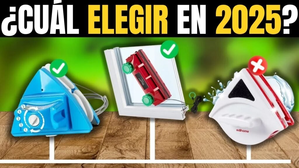 Comparativa de productos de limpieza para ventanas