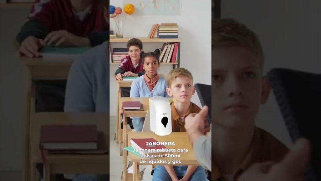 Guía de productos de limpieza recomendados para colegios