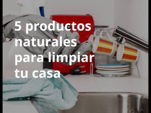 Productos caseros recomendados para limpiar hospitales