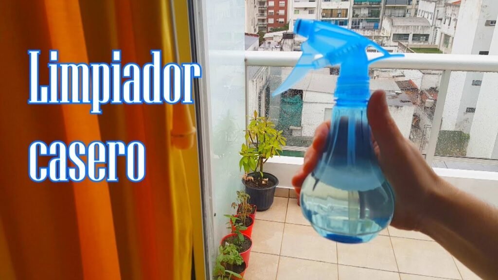 Productos caseros recomendados para limpiar ventanas