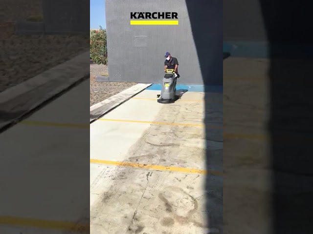 Tipos de maquinaria de limpieza industrial para estacionamientos de centros comerciales